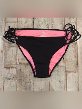 PINK Victoria's Secret Sexy Black Bikini Bottom M